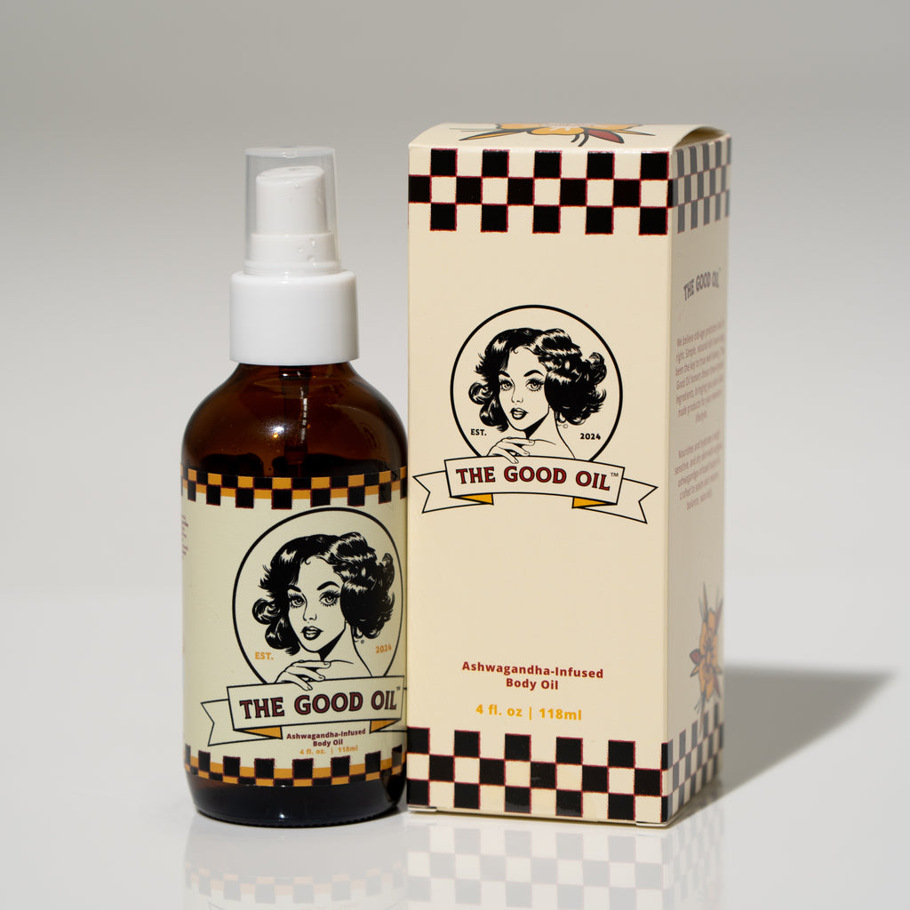 The Good Oil – Multiuse Castor & Natural Oil Blend for Skin, Hair, Eyebrows & Face – Hydrating, Soothing, Anti-Aging, God-Made Ingredients