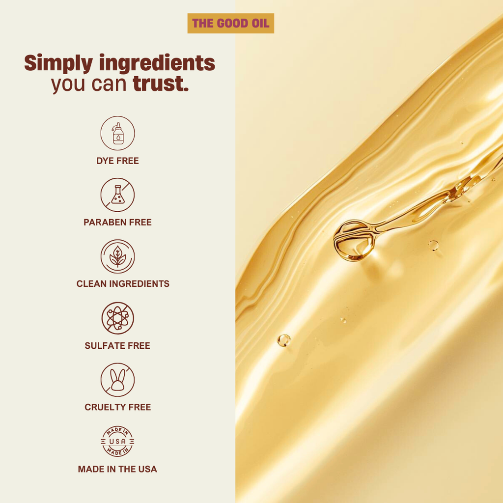 The Good Oil  Ashwagandha Infused Castor Oil for Face, Body & Scalp | Multi-Use Botanical Oil for Dry, Stress-Altered Skin