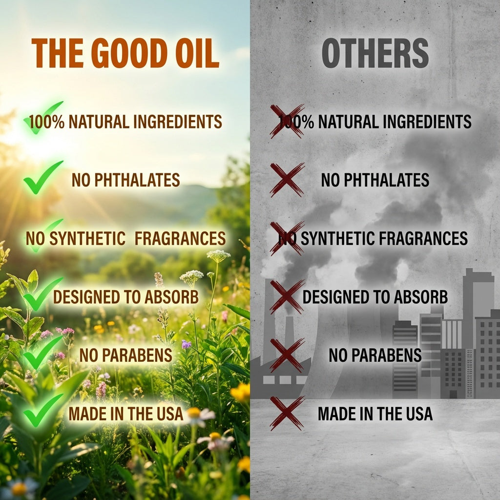 The Good Oil  Ashwagandha Infused Castor Oil for Face, Body & Scalp | Multi-Use Botanical Oil for Dry, Stress-Altered Skin